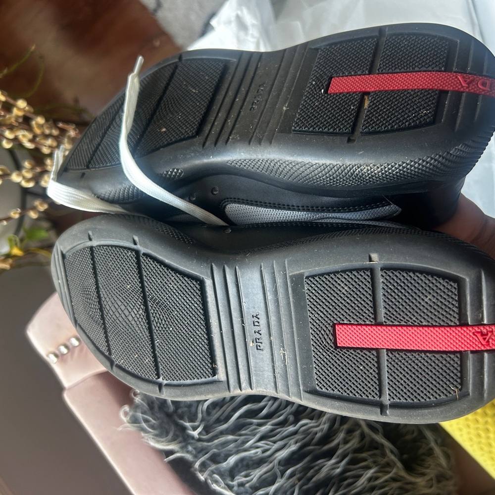 Prada America's Cup Soft rubber color black white and red - Picture 3 of 6